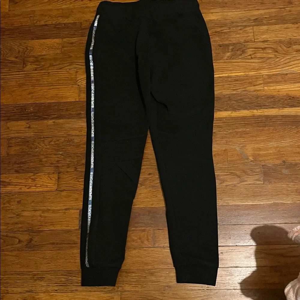 Superdry Black Joggers - Picture 4 of 6